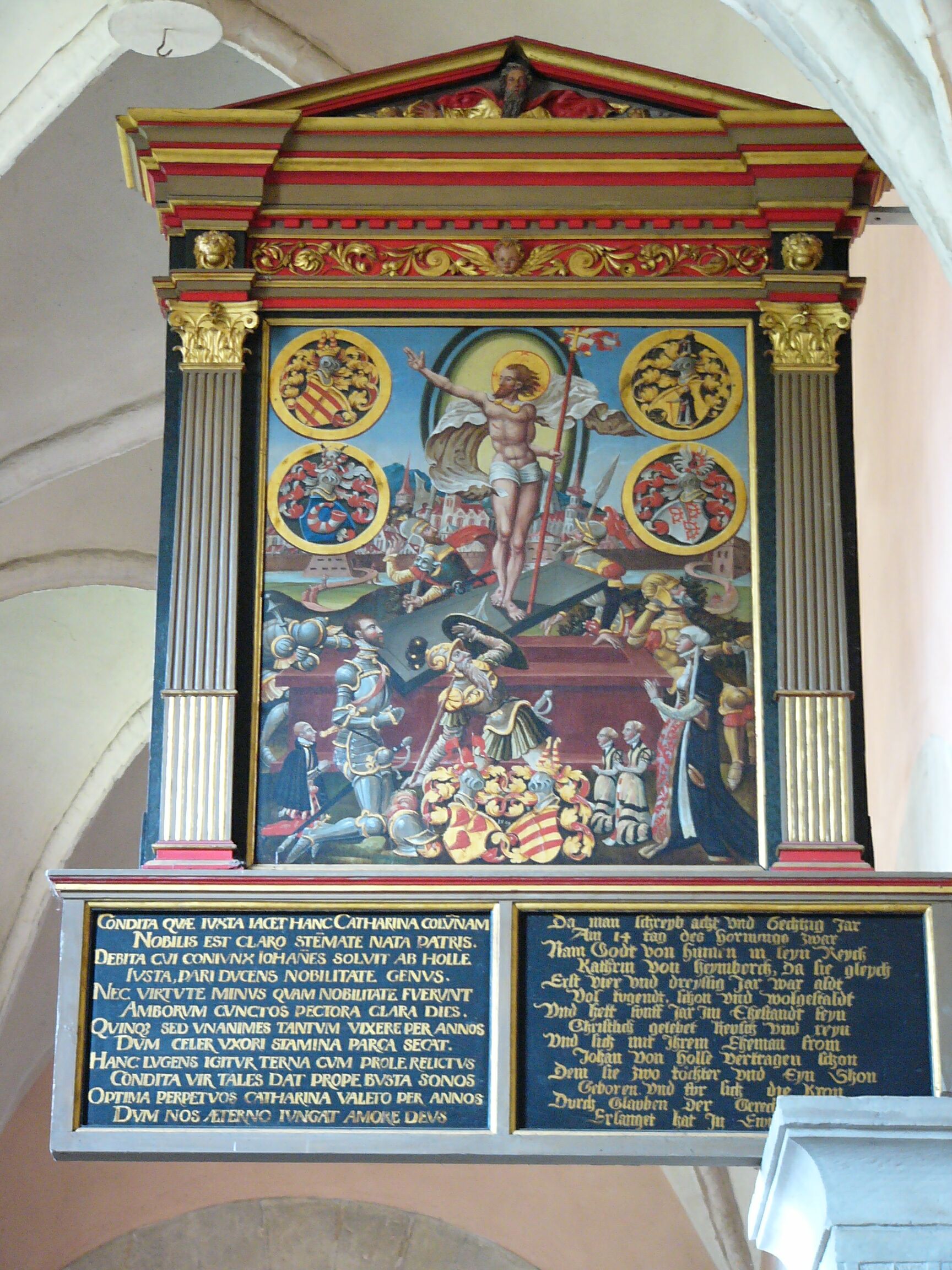 Epitaph der Katharina von Holle, 1568