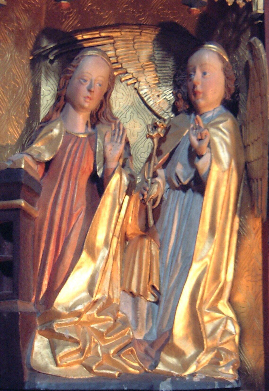 Abb. 16: Gabriel verkündigt Maria die Geburt Jesu